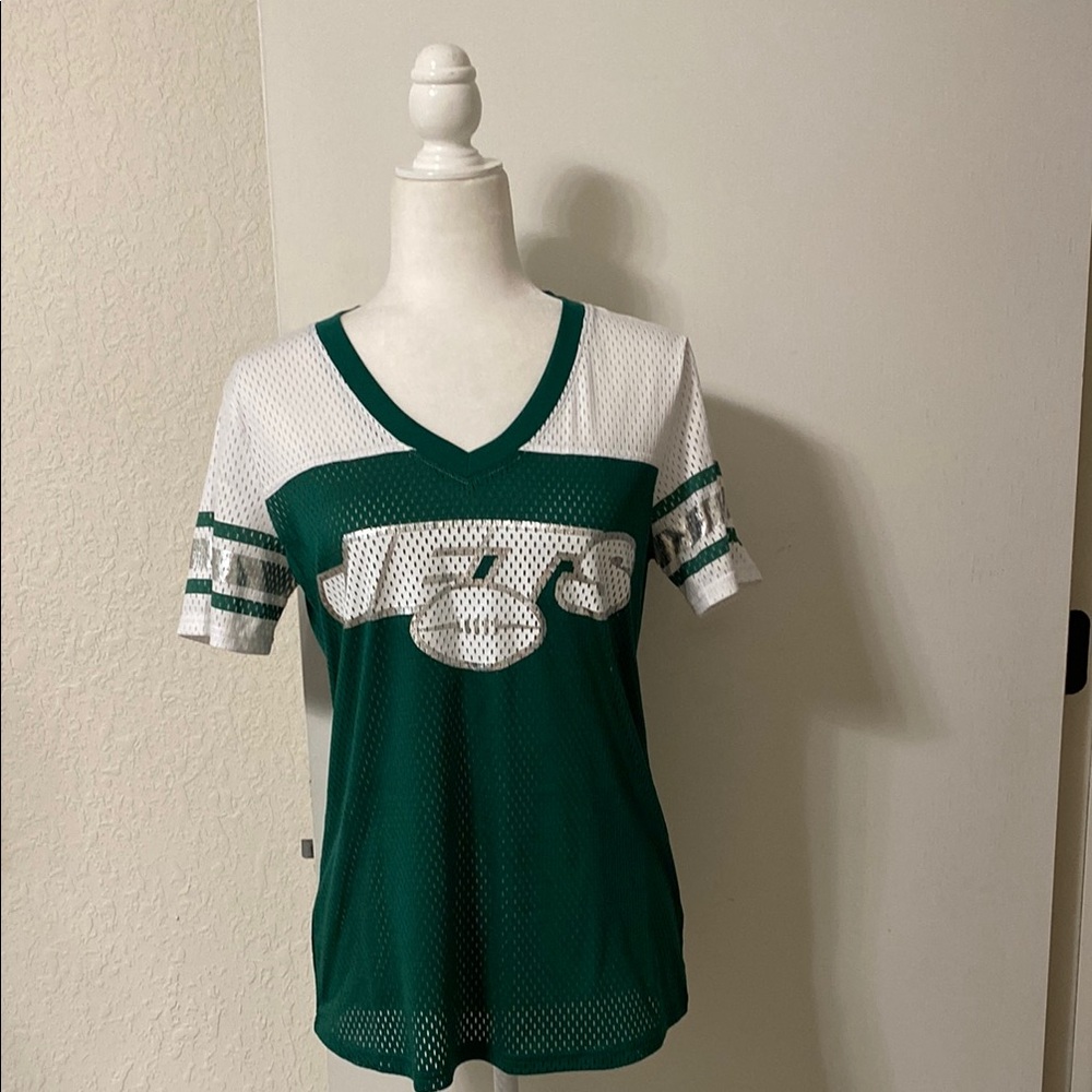 NFL Green and White Short Sleeve Jersey
